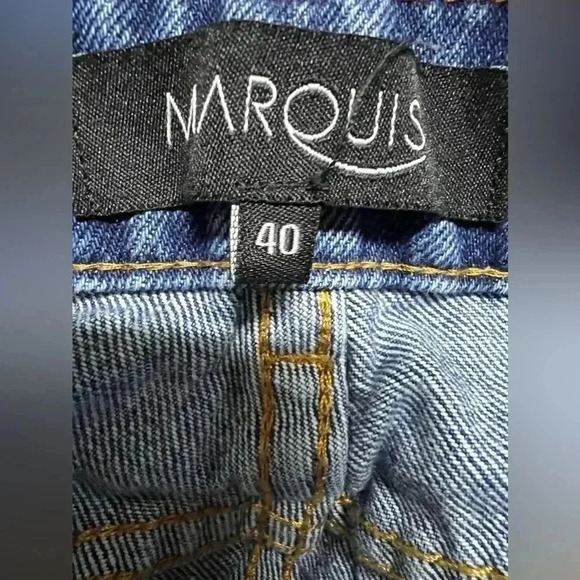 Marquis Straight leg jeans Sz 10 EU‎ 40 - Picture 8 of 11